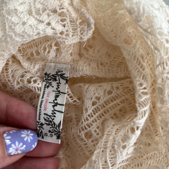Free people lace top - Picture 2 of 4